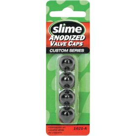 Čepička ventilku SLIME VALVE STEM CAP černé